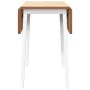 Mesa de comedor de madera maciza de caucho blanco de , Mesas de cocina y de comedor - Ref: Foro24-4102532, Precio: 129,25 €, ...
