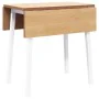 Mesa de comedor de madera maciza de caucho blanco de , Mesas de cocina y de comedor - Ref: Foro24-4102532, Precio: 129,25 €, ...