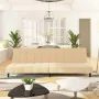 Sofá cama de 2 plazas terciopelo color crema by , Sofas - Ref: Foro24-375772, Price: 244,37 €, Discount: %