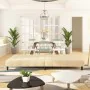Sofá cama de 2 plazas terciopelo color crema by , Sofas - Ref: Foro24-375772, Price: 244,37 €, Discount: %