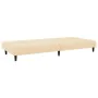 Sofá cama de 2 plazas terciopelo color crema by , Sofas - Ref: Foro24-375772, Price: 244,37 €, Discount: %