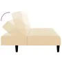 Sofá cama de 2 plazas terciopelo color crema by , Sofas - Ref: Foro24-375772, Price: 244,37 €, Discount: %