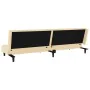 Sofá cama de 2 plazas terciopelo color crema by , Sofas - Ref: Foro24-375772, Price: 244,37 €, Discount: %