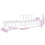 Sofá cama de 2 plazas terciopelo color crema by , Sofas - Ref: Foro24-375772, Price: 244,37 €, Discount: %