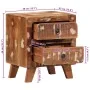 Mesita de noche 40x32x46 cm madera maciza reciclada de , Mesitas de noche - Ref: Foro24-4104513, Precio: 119,91 €, Descuento: %