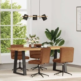 Sillas de comedor 4 unidades cuero sintético marrón de , Sillas de comedor - Ref: Foro24-3315676, Precio: 245,81 €, Descuento: %