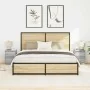 Mesillas de noche con luces LED 2 uds gris sonoma 38x34x50 cm by , Nightstands - Ref: Foro24-861294, Price: 101,20 €, Discoun...