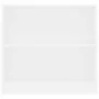 Estantería de madera contrachapada blanco 80x24x75 cm de , Librerías y estanterías - Ref: Foro24-800891, Precio: 45,34 €, Des...