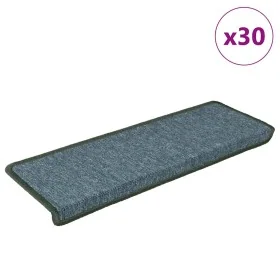 Alfombrilla escalera 30 uds 65x21x4 cm verde de , Alfombrillas para escalones - Ref: Foro24-3365773, Precio: 122,04 €, Descue...