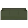 Jardinera acero verde oliva 120x80x40cm de , Maceteros y jardineras - Ref: Foro24-860748, Precio: 93,85 €, Descuento: %