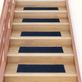 Alfombrillas escaleras autoadhesivas 30uds azul 76x20 cm de , Alfombrillas para escalones - Ref: Foro24-3365731, Precio: 54,0...