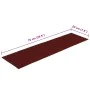 Alfombrillas escaleras autoadhesivas 30uds rojas 76x20 cm de , Alfombrillas para escalones - Ref: Foro24-3365725, Precio: 59,...