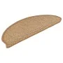 Alfombra autoadhesiva escalera sisal 30 uds 65x21x4 cm sisal de , Alfombrillas para escalones - Ref: Foro24-3365877, Precio: ...