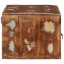 Mueble de TV de pared madera maciza reciclada 100x32x25 cm de , Almacenamiento para CD y DVD - Ref: Foro24-4104526, Precio: 1...