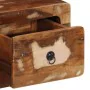 Mueble de TV de pared madera maciza reciclada 100x32x25 cm de , Almacenamiento para CD y DVD - Ref: Foro24-4104526, Precio: 1...