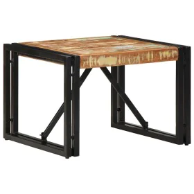 Mesa de centro multicolor 50x50x35 cm madera maciza reciclada by , Coffee table - Ref: Foro24-4016680, Price: 67,41 €, Discou...