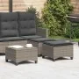 Taburetes de jardín con cojines 2 uds gris 55x55x36 cm de , Otomanas de exterior - Ref: Foro24-4108248, Precio: 126,70 €, Des...