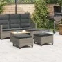 Taburetes de jardín con cojines 2 uds gris 55x55x36 cm de , Otomanas de exterior - Ref: Foro24-4108248, Precio: 126,70 €, Des...
