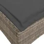 Taburetes de jardín con cojines 2 uds gris 55x55x36 cm de , Otomanas de exterior - Ref: Foro24-4108248, Precio: 126,70 €, Des...