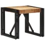 Mesa de centro 40x40x35 cm madera maciza de mango rugoso by , Coffee table - Ref: Foro24-4016682, Price: 58,91 €, Discount: %