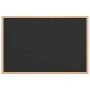 Pizarra con marco de madera maciza de pino negra 60x40 cm de , Tablones de anuncios - Ref: Foro24-4017411, Precio: 17,76 €, D...