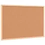 Pizarra con marco de madera maciza de pino negra 60x40 cm de , Tablones de anuncios - Ref: Foro24-4017411, Precio: 17,76 €, D...