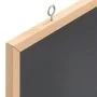 Pizarra con marco de madera maciza de pino negra 60x40 cm de , Tablones de anuncios - Ref: Foro24-4017411, Precio: 17,76 €, D...