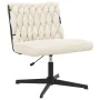 Silla de oficina giratoria tejido imitación lana rizada crema von , Stühle - Ref: Foro24-4105396, Preis: 91,79 €, Rabatt: %