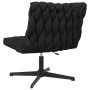 Silla de oficina giratoria de tela negra de , Sillas - Ref: Foro24-4105406, Precio: 92,52 €, Descuento: %