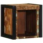 Mesilla de noche multicolor 40x35x40 cm madera maciza reciclada de , Mesitas de noche - Ref: Foro24-4015958, Precio: 65,87 €,...
