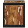 Mesilla de noche multicolor 40x35x40 cm madera maciza reciclada de , Mesitas de noche - Ref: Foro24-4015958, Precio: 65,87 €,...