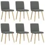 Sillas de comedor 6 unidades tela gris oscuro von , Essstühle - Ref: Foro24-3315545, Preis: 296,03 €, Rabatt: %