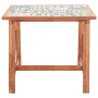 Mesa de comedor de jardín madera acacia superficie azulejos de , Mesas de jardín - Ref: Foro24-46316, Precio: 210,21 €, Descu...
