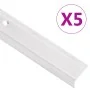 Perfiles de peldaños forma de L 5 uds aluminio plata 90 cm von , Treppe - Ref: Foro24-146734, Preis: 19,59 €, Rabatt: %