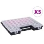 Caja compartimentos 5 uds divisores plástico 385x283x50 mm de , Cajas de herramientas - Ref: Foro24-146273, Precio: 41,59 €, ...