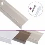 Perfiles de peldaños forma de L 15 uds aluminio champán 100 cm by , Stairs - Ref: Foro24-146776, Price: 50,41 €, Discount: %