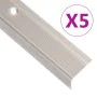 Perfiles de peldaños forma de L 5 uds aluminio champán 100 cm von , Treppe - Ref: Foro24-146774, Preis: 23,44 €, Rabatt: %