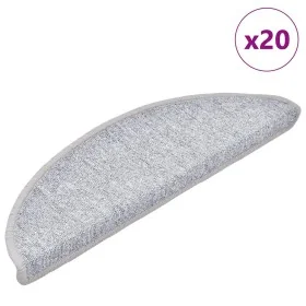 Alfombrilla escalera 20 uds gris claro 56x17x3 cm de , Alfombrillas para escalones - Ref: Foro24-3365784, Precio: 72,06 €, De...
