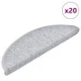 Alfombrilla escalera 20 uds gris claro 56x17x3 cm de , Alfombrillas para escalones - Ref: Foro24-3365784, Precio: 72,06 €, De...