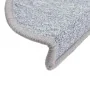 Alfombrilla escalera 20 uds gris claro 56x17x3 cm de , Alfombrillas para escalones - Ref: Foro24-3365784, Precio: 72,06 €, De...