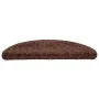 Alfombrilla escalera 20 uds marrón 56x17x3 cm de , Alfombrillas para escalones - Ref: Foro24-3365840, Precio: 84,78 €, Descue...