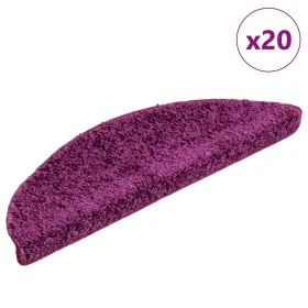 Alfombrilla escalera 20 uds violeta 56x17x3 cm de , Alfombrillas para escalones - Ref: Foro24-3365842, Precio: 87,93 €, Descu...