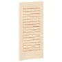 Puerta de armario de lamas 2 uds 61,5x29,5 cm madera de pino de , Puertas de armarios - Ref: Foro24-4015889, Precio: 32,88 €,...