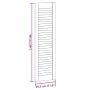 Puerta de armario de lamas 99x29,5 cm madera de pino de , Puertas de armarios - Ref: Foro24-4015894, Precio: 26,21 €, Descuen...