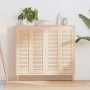 Puerta de armario de lamas 4 uds 99x29,5 cm madera de pino de , Puertas de armarios - Ref: Foro24-4015896, Precio: 68,57 €, D...