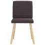 Sillas de comedor 2 unidades tela marrón oscuro von , Essstühle - Ref: Foro24-4101178, Preis: 103,21 €, Rabatt: %