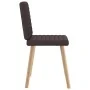 Sillas de comedor 2 unidades tela marrón oscuro von , Essstühle - Ref: Foro24-4101178, Preis: 103,21 €, Rabatt: %