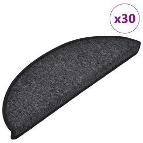Alfombrilla escalera 30 uds antracita 56x17x3 cm de , Alfombrillas para escalones - Ref: Foro24-3365733, Precio: 108,26 €, De...