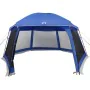 Carpa para piscina con desmontables y paredes azul 512x458 cm de , Tiendas de campaña - Ref: Foro24-4100625, Precio: 195,45 €...