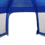Carpa para piscina con desmontables y paredes azul 512x458 cm de , Tiendas de campaña - Ref: Foro24-4100625, Precio: 195,45 €...